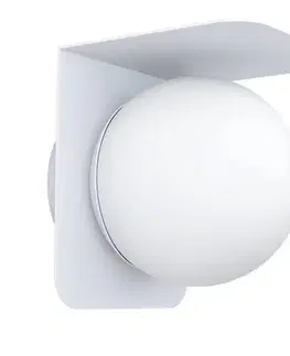 LED osvetlenie Eglo 31052 - LED RGBW Vonkajšie svietidlo CORRIENTES 1xE27/9W/230V IP44 biela 31052