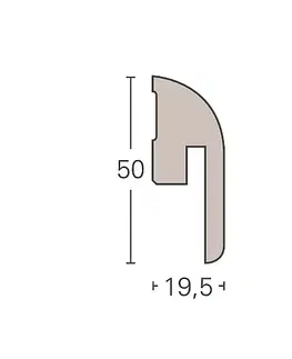 Soklové lišty > SL 2 Lišta PARADOR SL 2 Dub D046 1745485