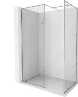 Sprchové dvere MEXEN/S - Kyoto-XF Sprchová zástena WALK-IN s rámom 120 x 120, transparent 10 mm, chróm 800-120-202-04-00-120-XF