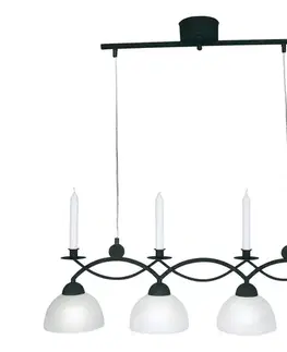 Svietidlá Cottex T454 - Luster na lanku FLORENS 4xE14/40W/230V T454