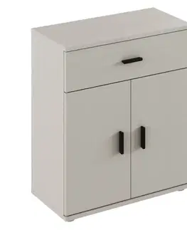 Komody KONDELA Adeli Typ 2 dvojdverová komoda kašmír