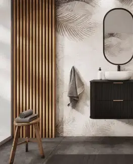 Skrinky do kúpeľne Elvisia Skrinka pod umývadlo ELEGANCE Black | 80 cm