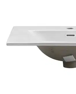 Umývadlá ArtCom Keramické umývadlo SKY1 60 | biely mat 60 cm