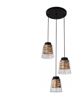 Svietidlá  Luster na lanku FRESNO 3xE27/60W/230V 33-78988