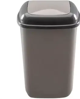 Vybavenie a dekorácie bytu Kôš Quatro 12 l mocca 607-06