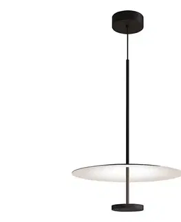 Svietidlá Viokef Lighting LED luster na lanku ROSS LED/13W/230V čierna/biela 4331900