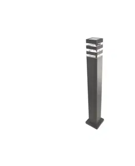 Záhradné lampy  Vonkajšia lampa SANTA 1xE27/60W/230V IP54 79,5 cm antracit SKU013656