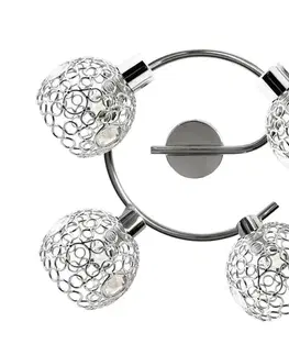 Stropná svetla Stropná bodová lampa ARON 4xG9 Candellux