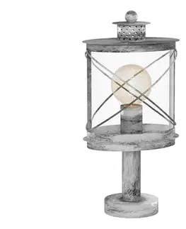 Záhradné lampy Eglo 94867 - Vonkajšia lampa HILBURN 1 1xE27/60W/230V 94867