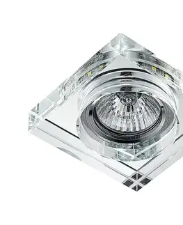LED osvetlenie Emithor LED Podhľadové svietidlo ELEGANT DOUBLE LIGHT 1xGU10/50W+LED/3W 