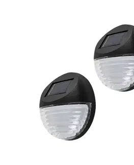 LED osvetlenie Rabalux 77203 - Solárne nástenné LED svietidlo LERMOS LED/0,06W/1,2V 300 mAh IP44 77203