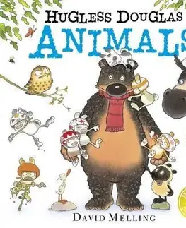 Leporelá, krabičky, puzzle knihy Hugless Douglas Animals - David Melling