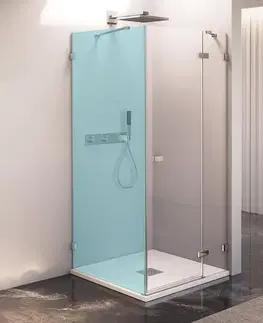 Sprchovacie kúty POLYSAN - FORTIS EDGE sprchové dvere 1200, číre sklo, pravé FL1212R