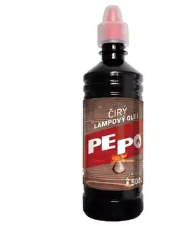 Záhradné dekorácie PE-PO Lampový olej číry 500 ml