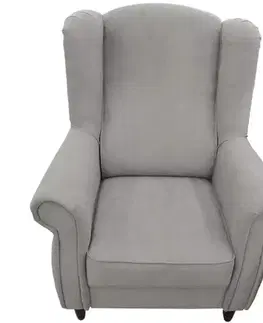 Relaxačné kreslá Kreslo Tom Soro 90 sivé