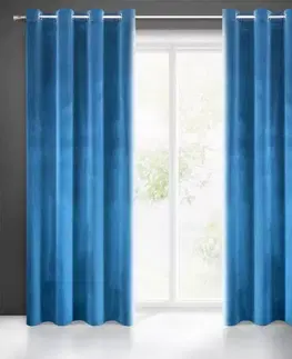 Závesy do spálne Záves SAMANTA 140X250 na priechodkách 374433