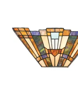 Svietidlá Elstead QZ-INGLENOOK-WU - Nástenné svietidlo Tiffany INGLENOOK 2xE14/60W/230V QZ-INGLENOOK-WU