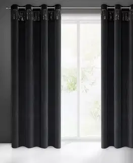 Závesy do spálne Záves JASPER 140X250 na priechodkách 386174