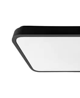 Svietidlá Brilagi - LED kúpeľňové stropné svietidlo ZENNA LED/36W/230V 41x41 cm IP44 čierna BRW3094-36W/CR