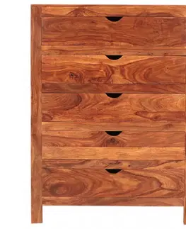 Komody Komoda Amba 90x120x45 z indického masívu palisander