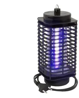 Záhradné lampy  UV elektrický lapač hmyzu 1,2W/230V čierny 55627