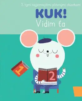Leporelá, krabičky, puzzle knihy Kuk Vidím Ťa Čísla