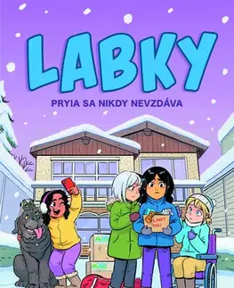Pre deti a mládež - ostatné Priya sa nikdy nevzdáva (LABKY 3) - Nathan Fairbairn