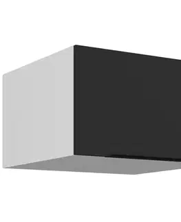 Kuchynské skrinky visiace Kuchynská skrinka Aria-Bl/Wh Anti Fingerprint 60 Nagu-36 1f