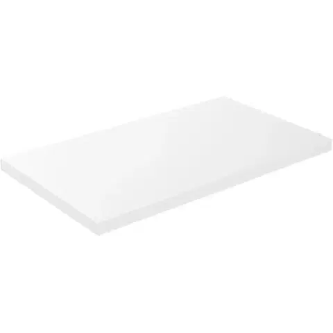Kúpeľňový nábytok CERANO - Doska pod umývadlo Navira Pro - biela matná - 80x3,6x46 CER-8050BD7604