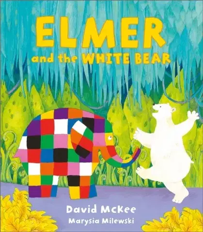 Leporelá, krabičky, puzzle knihy Elmer and the White Bear - David McKee