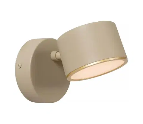 Svietidlá Lucide 44217/08/41 - LED nástenné bodové svietidlo GIAN LED/9W/230V béžová 44217/08/41