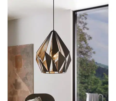 Svietidlá Eglo 49255 - Luster VINTAGE 1xE27/60W/230V 49255