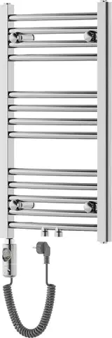 Radiátory do kúpeľne MEXEN/S - Ares radiátor + vykurovacia tyč 700 x 400 mm, 300 W, chróm W102-0700-400-2300-01
