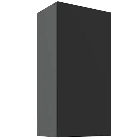 Kuchynské skrinky visiace Kuchynská skrinka Aria-BL/ANT anti fingerprint 45G-90 1F