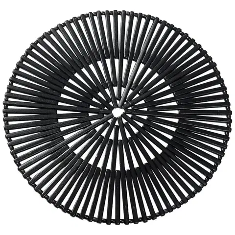 Dekorácie a bytové doplnky Stolová podložka bambus 37,5 cm čierny ZF-004