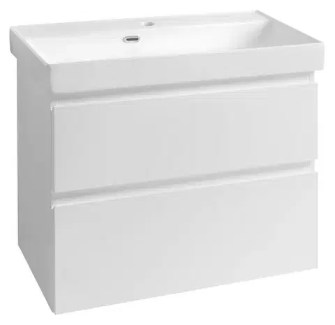 Umývadlá AQUALINE - ALTAIR umývadlová skrinka 76x60x37cm, biela AI288