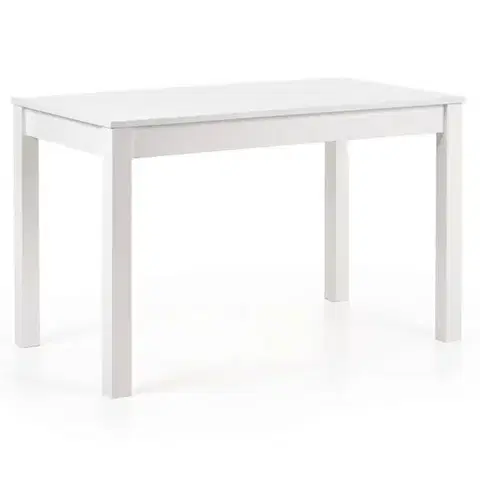 Stoly v podkrovnom štýle Stôl Ksawery 120x68 doska/Abs/MDF – Biely
