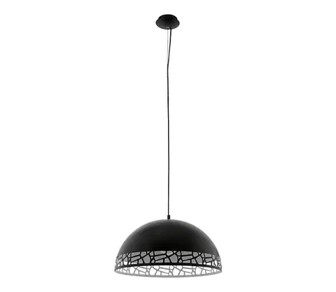 Svietidlá Eglo 97442 -  Luster na lanku SAVIGNANO 1xE27/60W/230V 97442