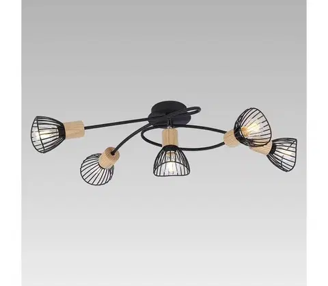 Svietidlá Prezent  - Prisadený luster PONY 5xE14/25W/230V 