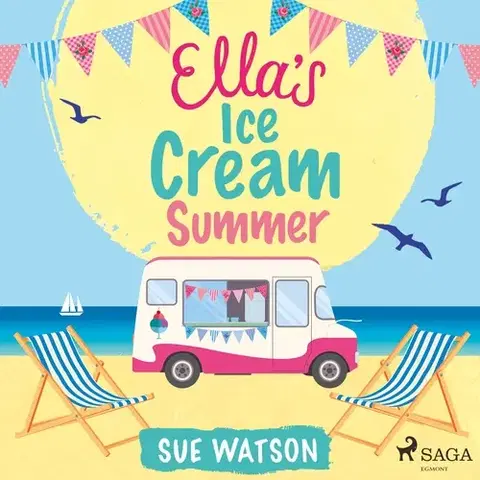 Romantická beletria Saga Egmont Ella's Ice-Cream Summer (EN)