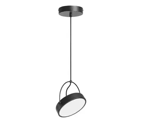 Svietidlá Osram - LED luster na lanku DECOR PUCK LED/12W/230V CRI 90 čierna 4058075846524
