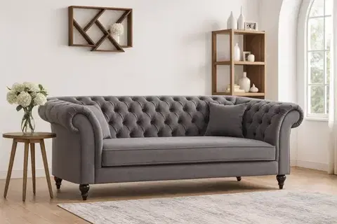 Pohovky a gauče Chesterfield pohovka PALLAS Dekorhome