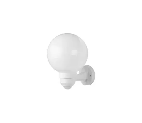 Svietidlá  ZOM-S-20/B - Vonkajšie nástenné svietidlo s čidlom PARK S 1xE27/60W/230V