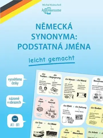 Učebnice a príručky Německá synonyma: podstatná jména - Michal Kratochvíl