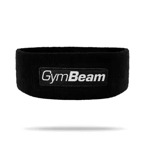 Beh GymBeam Športová čelenka Sweat Black