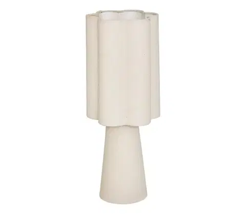 Lampy Atmosphera - Stolná lampa BLANCA 1xE27/25W/230V krémová 213706