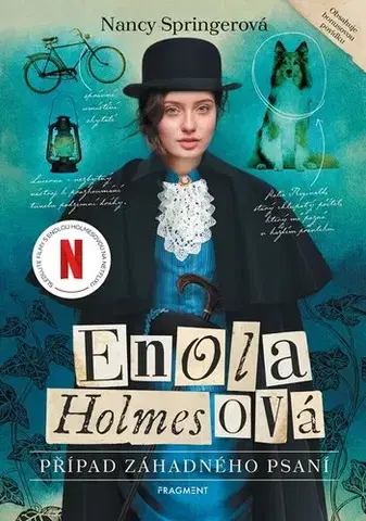 Dobrodružstvo, napätie, western Enola Holmesová 6: Případ záhadného psaní - Nancy Springer,Vendula Davidová
