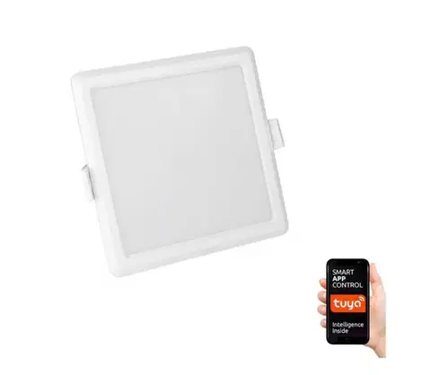 Svietidlá  LED Stmievateľné podhľadové svietidlo ALGINE LED/6W/230V Wi-Fi Tuya hranatý 038018CCT