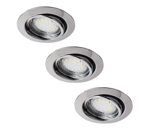 LED osvetlenie Rabalux 1050 - SADA 3xLED Podhľadové svietidlo LITE 3xGU10-LED/3W/230V 1050