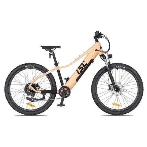 Elektrobicykle inSPORTline ISL Atezion 374 Wh 26" - model 2026 Peach Beige - 15" (142-165 cm)